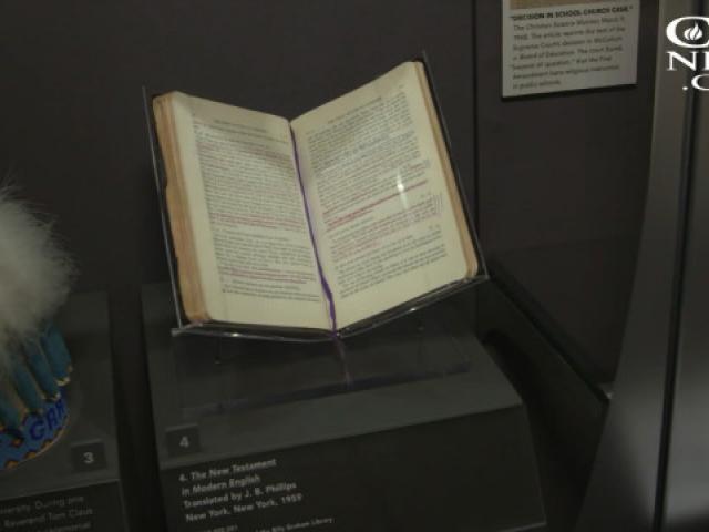 Get A Peek At Billy Graham's Bedside Bible On Display At Museum Of The ...