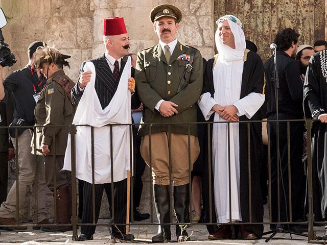 Celebrating 100 years after liberating Jerusalem, General Allenby at the Tower of David Museum ceremony. Photo, CBN News