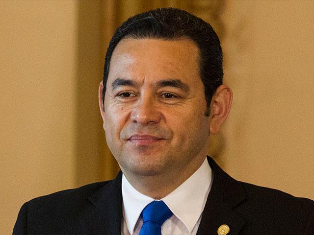Guatemalan President Jimmy Morales, Photo, AP