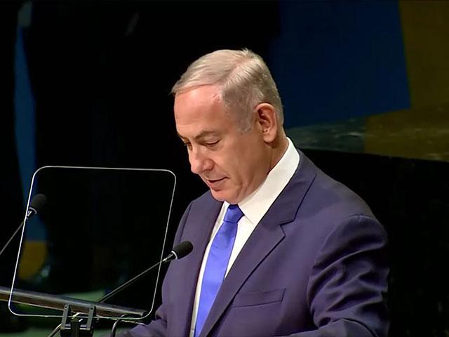 Israeli Prime Minister Benjamin Netanyahu, screen capture