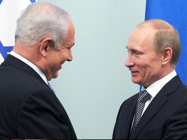 Israeli Prime Minister Benjamin Netanyahu and Russian President Vladimir Putin, Photo, GPO archive, Avi Ohayon