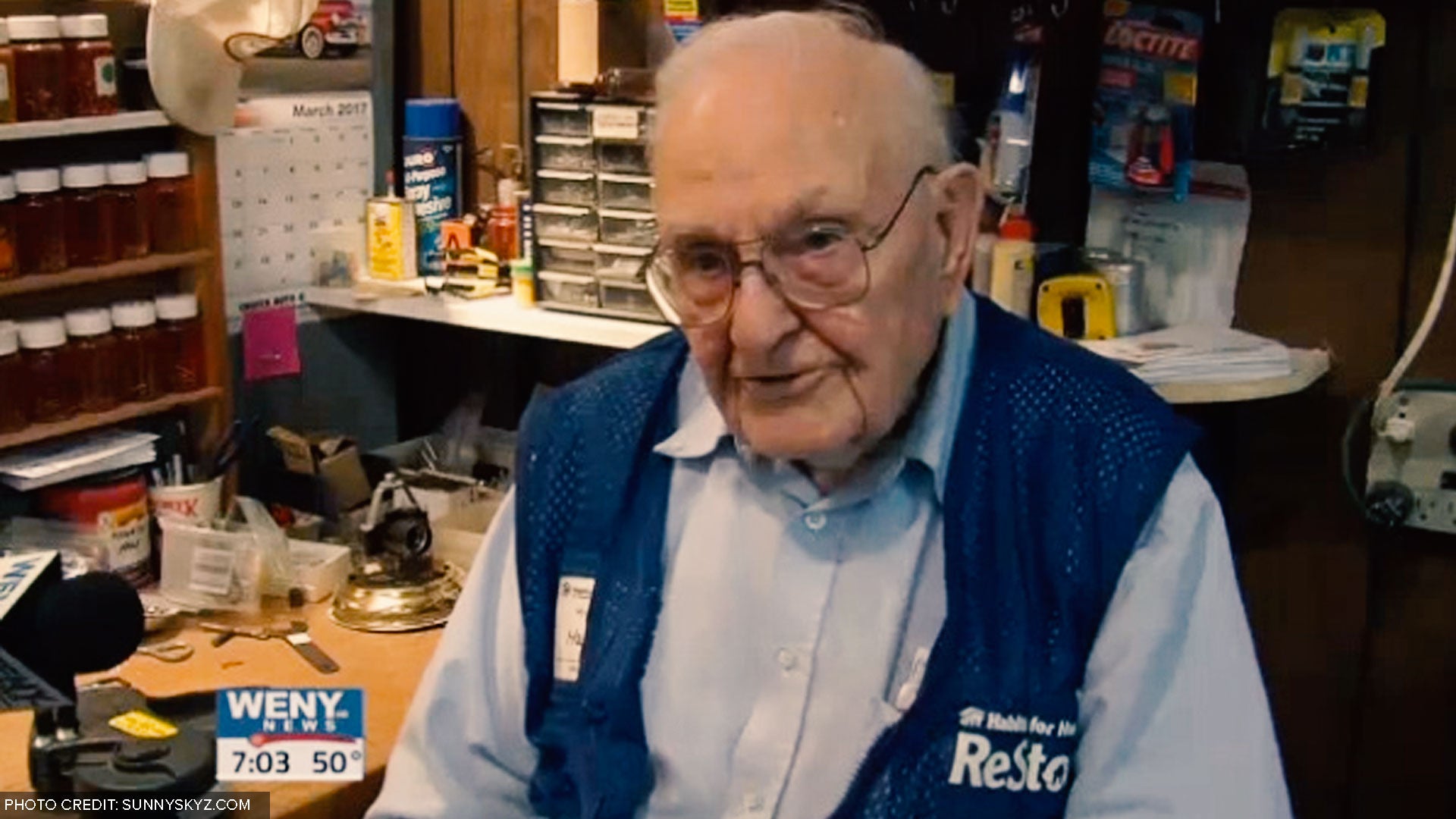 100-Year-Old Volunteer Outserves All