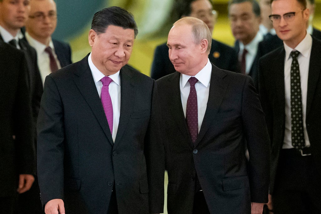 China's Xi Meeting Putin in Boost for Isolated Russian Leader