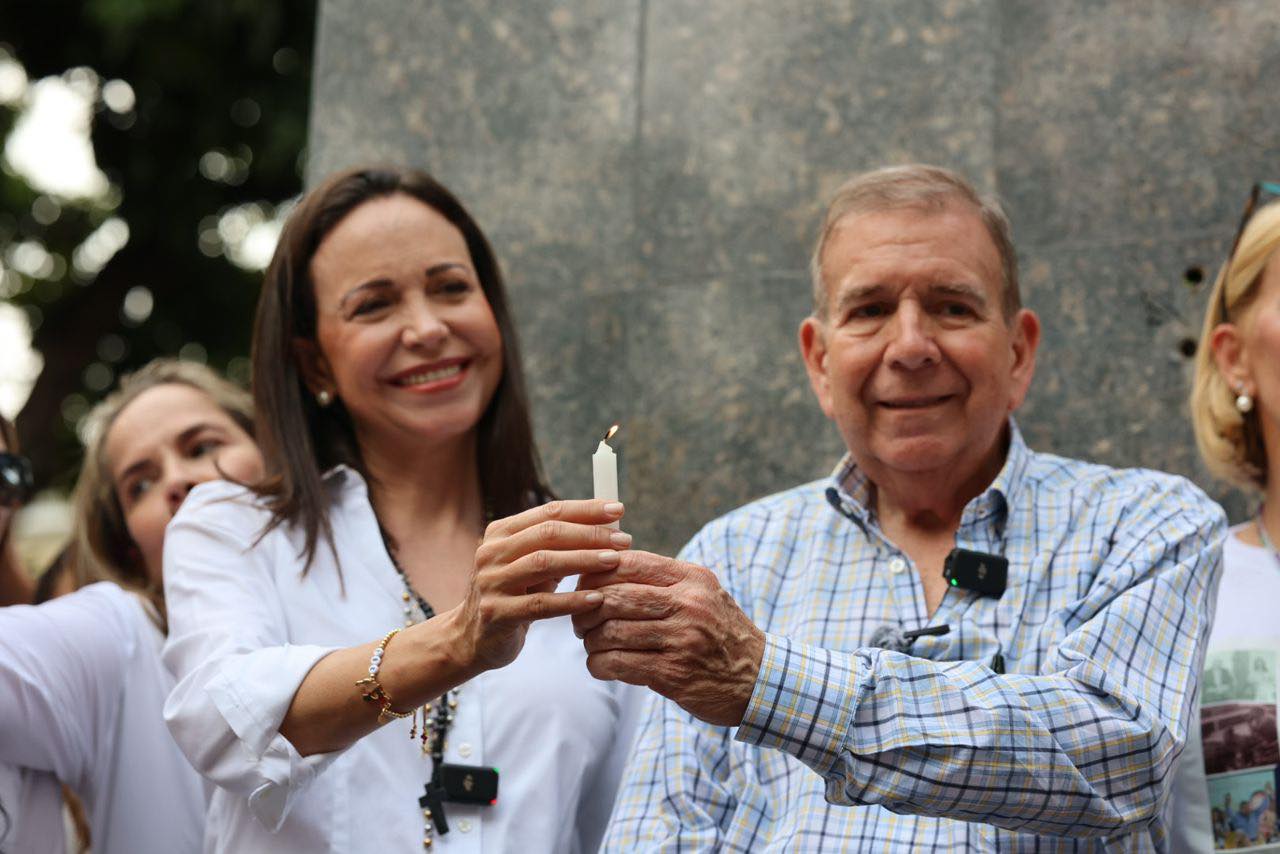 Venezuela Edmundo González y María Corina lideraron una jornada de