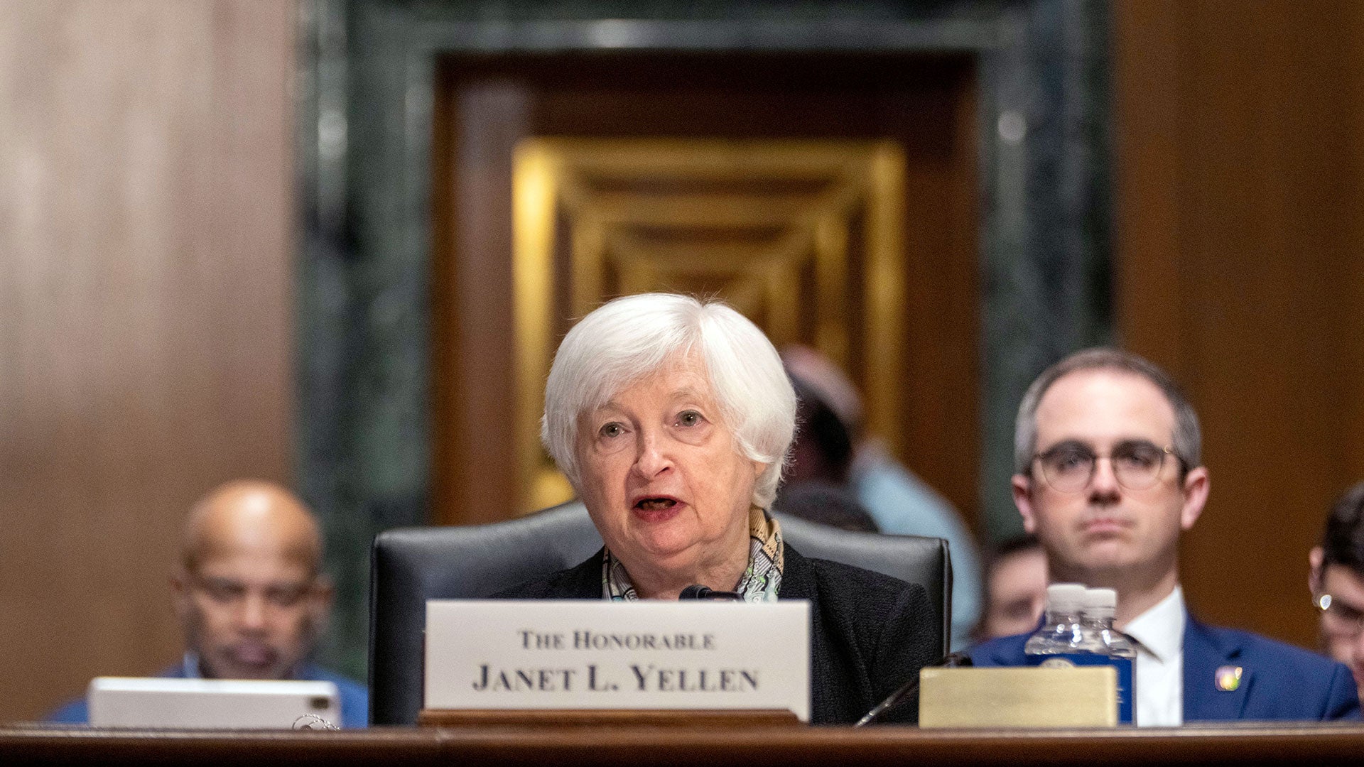 Yellen Defends Administration's Response to Bank Failures, Senators Question Potential Precedent Set to Cover All Deposits
