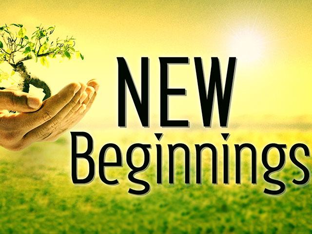 A new beginning вылетает