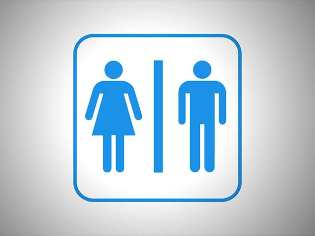 Unisex Bathroom Sign 