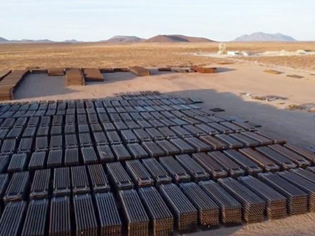 U.S. border wall halted in New Mexico (Photo: Chuck Holton/CBN News)