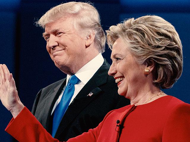 donaldtrumphillaryclintondebate3ap