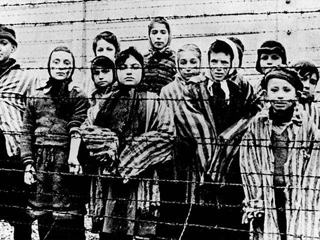  A picture taken just after the liberation by the Soviet army in January, 1945 in the Oswiecim (Auschwitz) Nazi concentration camp. (AP Photo/CAF pap, file)