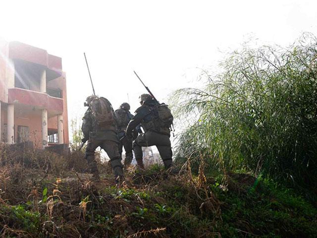 The IDF&#039;s Kfir Brigade in the northern Gaza Strip. Photo Credit: IDF.