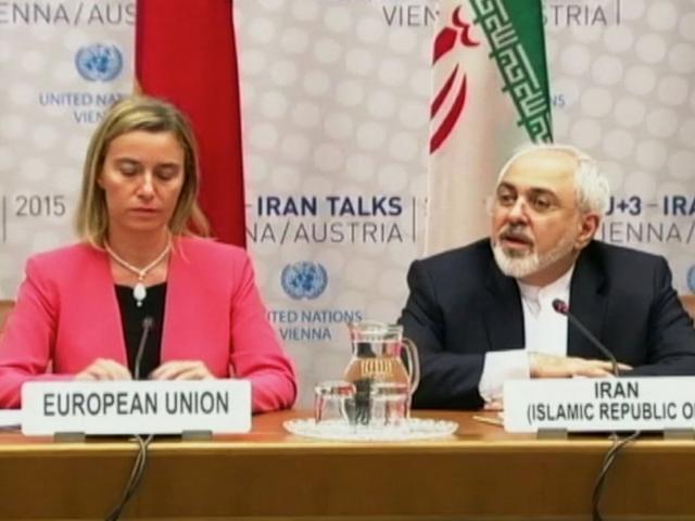 EU High Representative Federica Mogherini and Iranian Foreign Minister Javad Zarif, Photo, AP archives