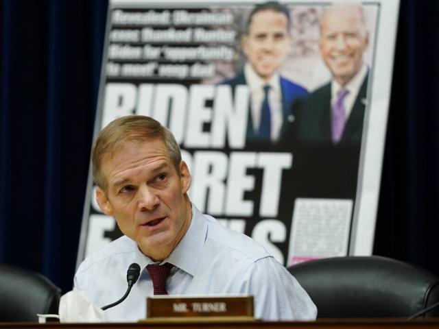 Rep. Jim Jordan (R-Ohio) speaks during a House Oversight and Accountability Committee hearing on social-media bias on Capitol Hill Feb. 8, 2023. (Francis Chung/POLITICO via AP Images)