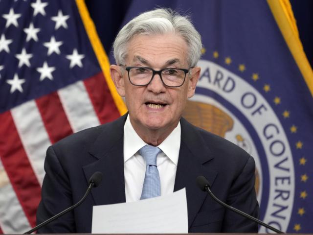 Federal Reserve Board Chair Jerome Powell speaks during a news conference at the Federal Reserve, Wednesday, March 22, 2023, in Washington. (AP Photo/Alex Brandon)