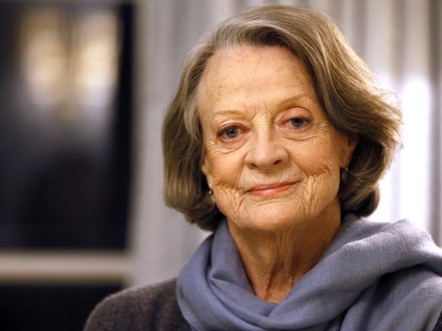  British actress Dame Maggie Smith poses in London on Dec. 16, 2015. Smith, who won an Oscar for “The Prime of Miss Jean Brodie” in 1969 and won new fans in the 21st century in “Downton Abbey,” has died at 89. (AP Photo/Kirsty Wigglesworth, File)