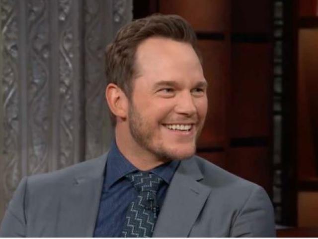 Actor Christ Pratt. (Image credit: “The Late Show with Stephen Colbert”/YouTube)