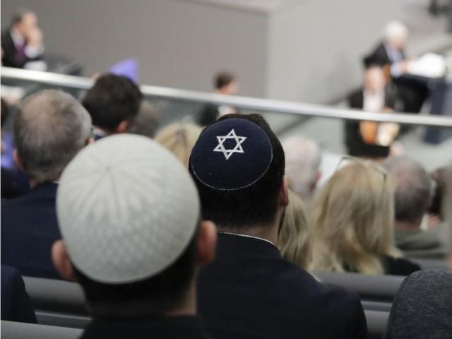 Israeli President Reuven Rivlin said Sunday he is shocked by a statement by Felix Klein, the government&#039;s anti-Semitism commissioner, that he wouldn&#039;t advise Jews to wear skullcaps in parts of the country for their safety. (AP Photo/Markus Schreiber)