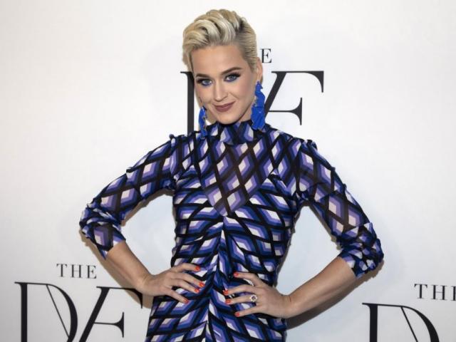 This April 11, 2019 file photo shows Katy Perry at the 10th annual DVF Awards at the Brooklyn Museum in New York. (Photo by Andy Kropa/Invision/AP, File)