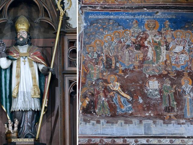 Saint Nicholas at the Council of Nicaea