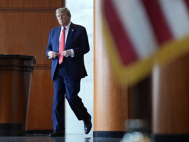 Republican presidential candidate former President Donald Trump, Jan. 31, 2024. (AP Photo/Andrew Harnik)