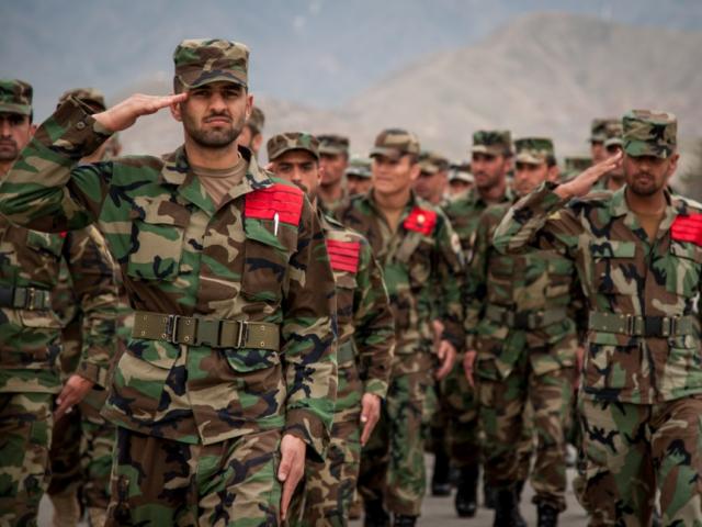 Soldiers of the Afghanistan army. (AP Photo)