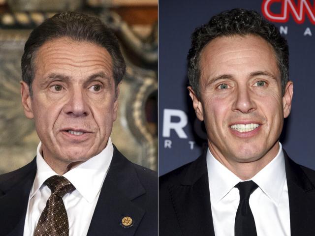  (Mike Groll/Office of Governor of Andrew M. Cuomo via AP, left, and Evan Agostini/Invision/AP, File)