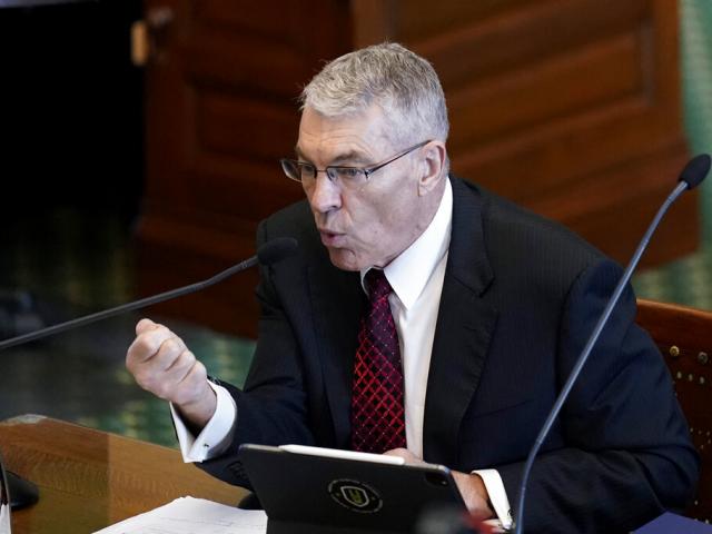 Texas Department of Public Safety Director Steve McCraw testifies at a Texas Senate hearing at the state capitol, Tuesday, June 21, 2022, in Austin, Texas. Two teachers and 19 students were killed in last month&#039;s mass shooting in Uvalde. (AP Photo)