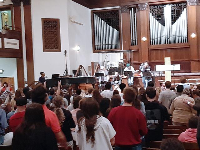 A revival has begun at Asbury University (Photo: Asbury University)