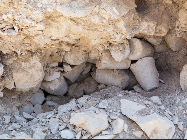 Excavation Site at Reina, Photo, Israel Antiquities Authority, Samuel Magal