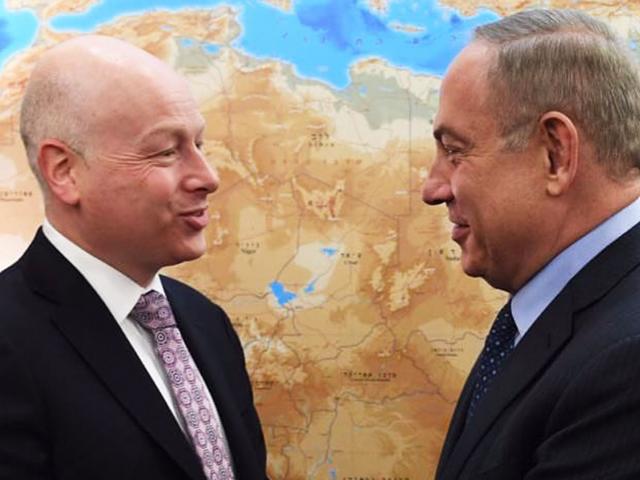 Jason Greenblatt and Prime Minister Benjamin Netanyahu, Photo, Facebook