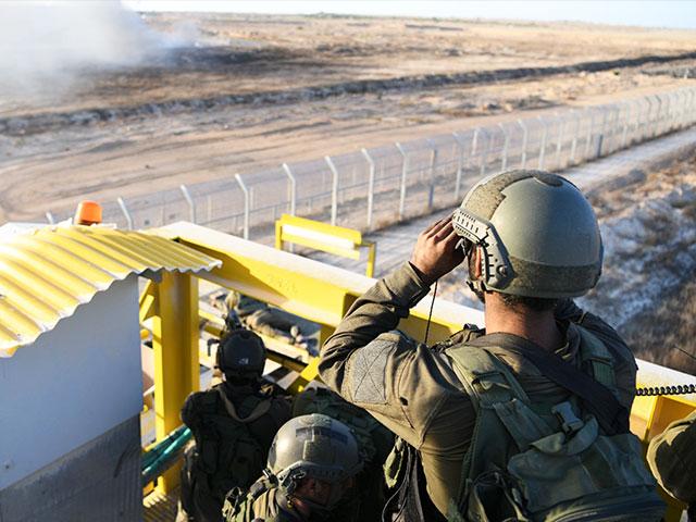 IDF Troops at the Gaza Border, Photo, IDF Spokesman's Office