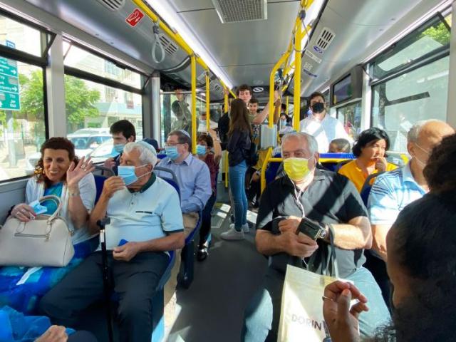 Crédito de la foto del autobús israelí: CBN News