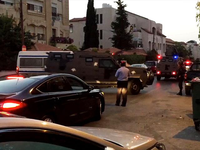 Attack at Israeli Embassy in Amman, Screen Capture