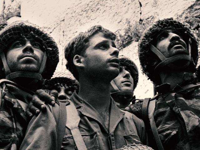 Israeli Paratroopers at the Western Wall, 1967