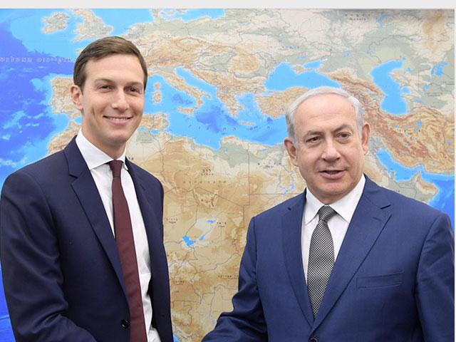 US Envoy Jared Kushner Meets with Israeli Prime Minister Benjamin Netanyahu, Screen Capture