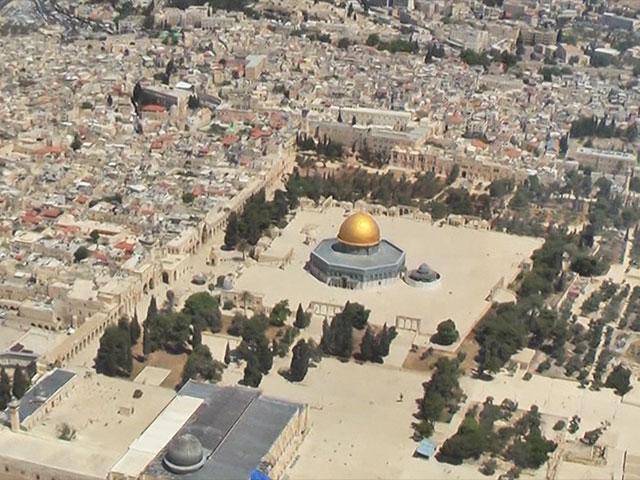 Temple Mount, Photo, CBN News, Jonathan Goff