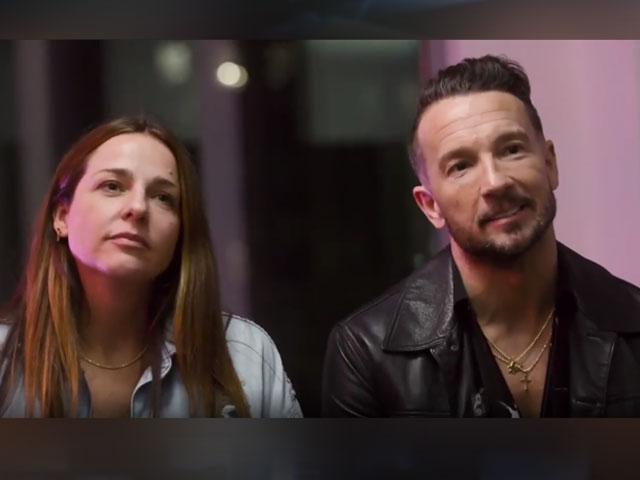 Laura and Carl Lentz (Image: screen capture from Hillsong NYC Instagram)