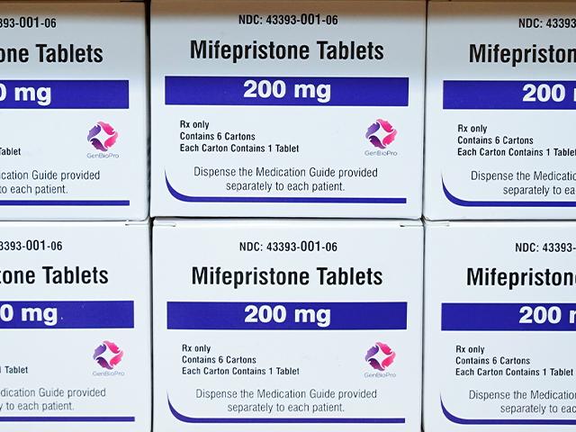 Boxes of the abortion drug mifepristone (AP Photo/Allen G. Breed, File)