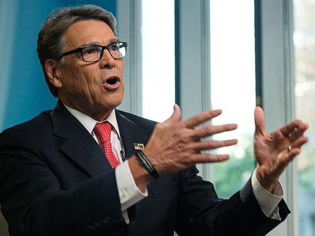 Department of Energy Secretary Rick Perry. (Image credit: CBN News)