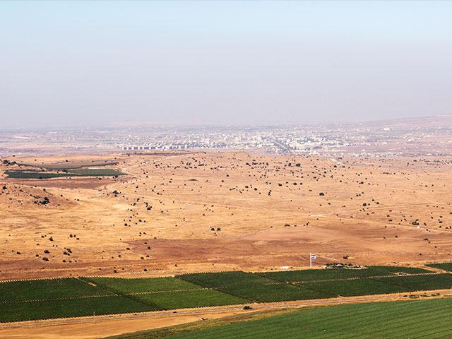 Border between Israel and Syria, Photo, CBN News, Jonathan Goff