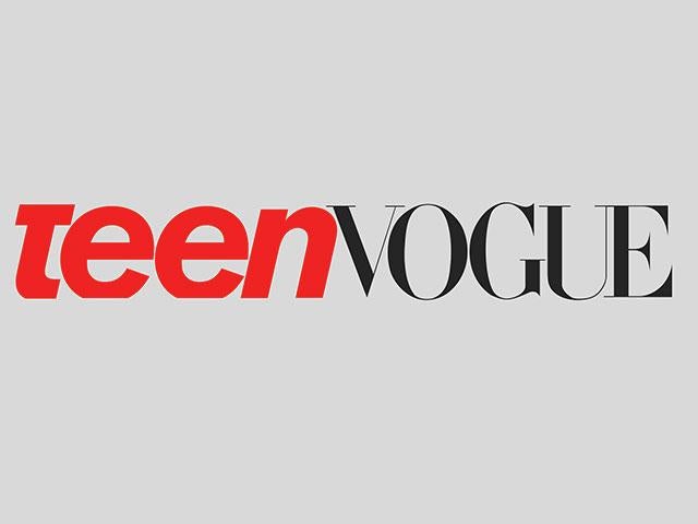 Teen Vogue logo.