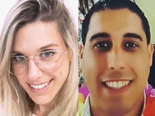 The two Israelis murdered by a terrorist, near the city of Ariel. 