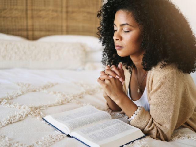 prayer with bible