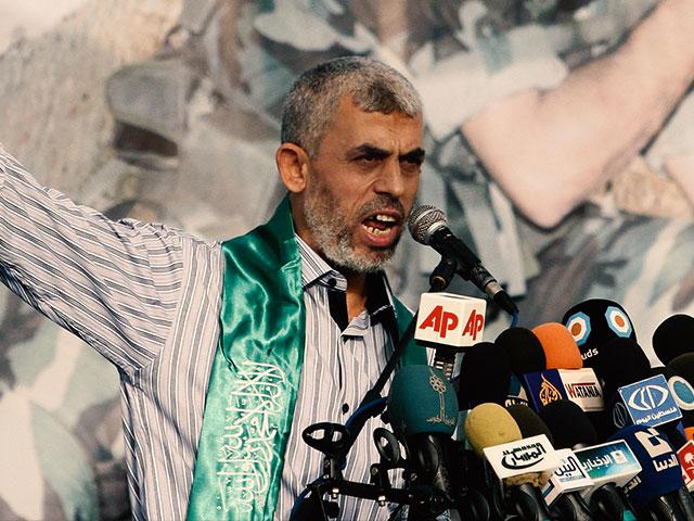 New Hamas chief Yahya Sinwar, Photo, AP