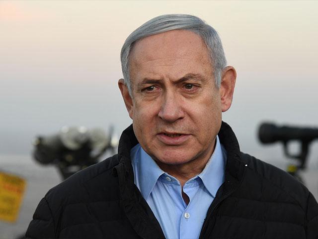 Photo credit: Haim Zach (GPO)- PM Netanyahu on Mt. Avital