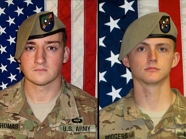 Sgt. Cameron Thomas and Sgt. Joshua Rodgers
