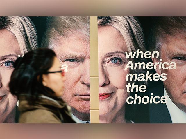 trumpclintonposterap