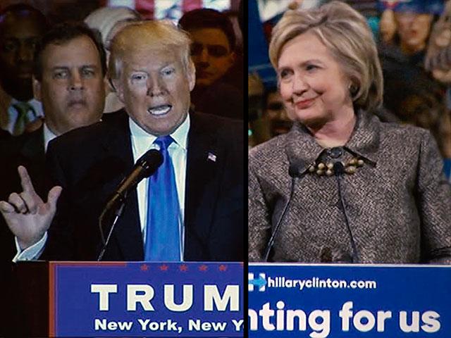 Hillary Clinton, Donald Trump, presidential election