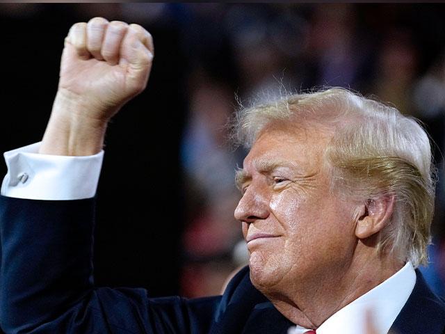 Republican presidential candidate former President Donald Trump attends the 2024 Republican National Convention at the Fiserv Forum, Thursday, July 18, 2024, in Milwaukee. (AP Photo/Carolyn Kaster)