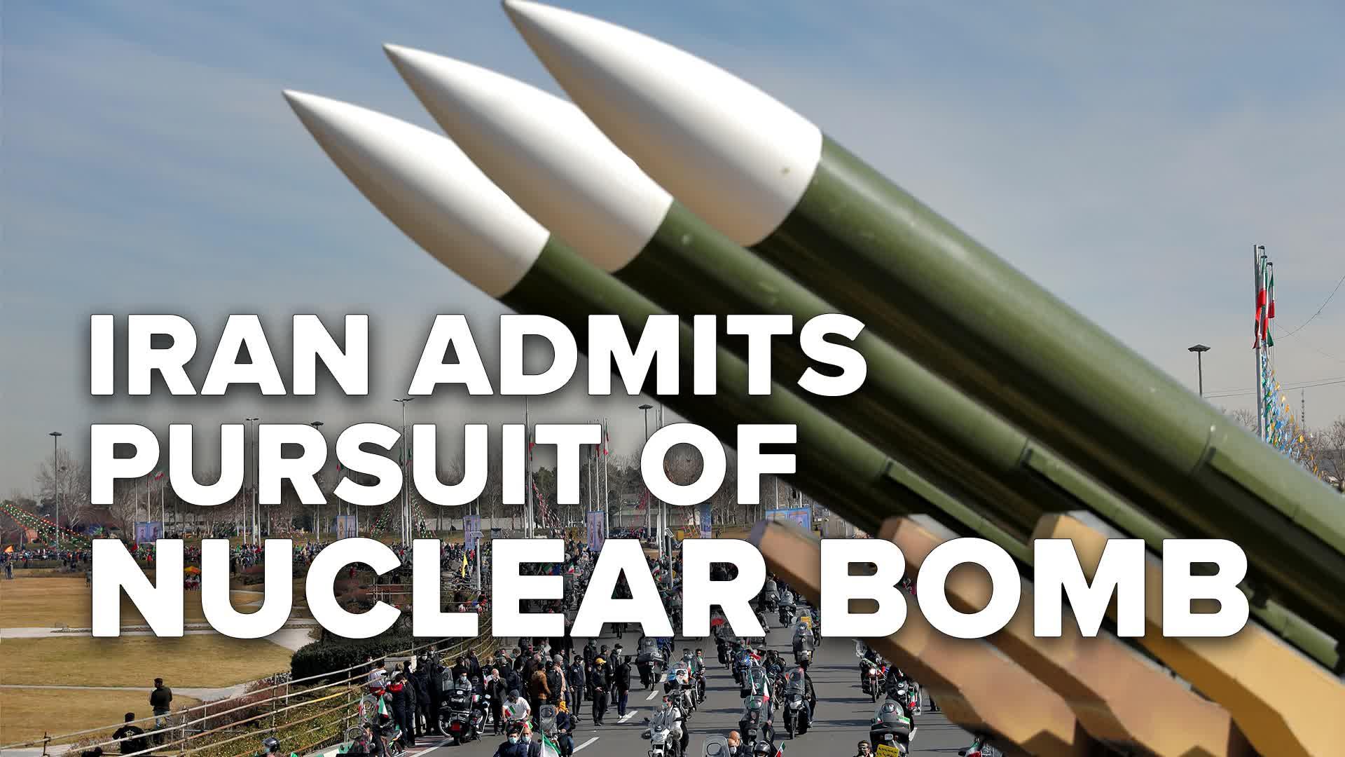 For The First Time Iran Admits It Could Pursue A Nuclear Bomb 02 12 21   CBNJD021221CC HDV 